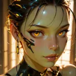 Arte hentai ilustración increíble de Ero Anime Ai Amor Prohibido generado por IA