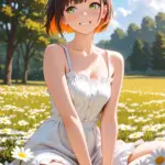 Arte hentai ilustración increíble de Estilo Ghibli generado por IA