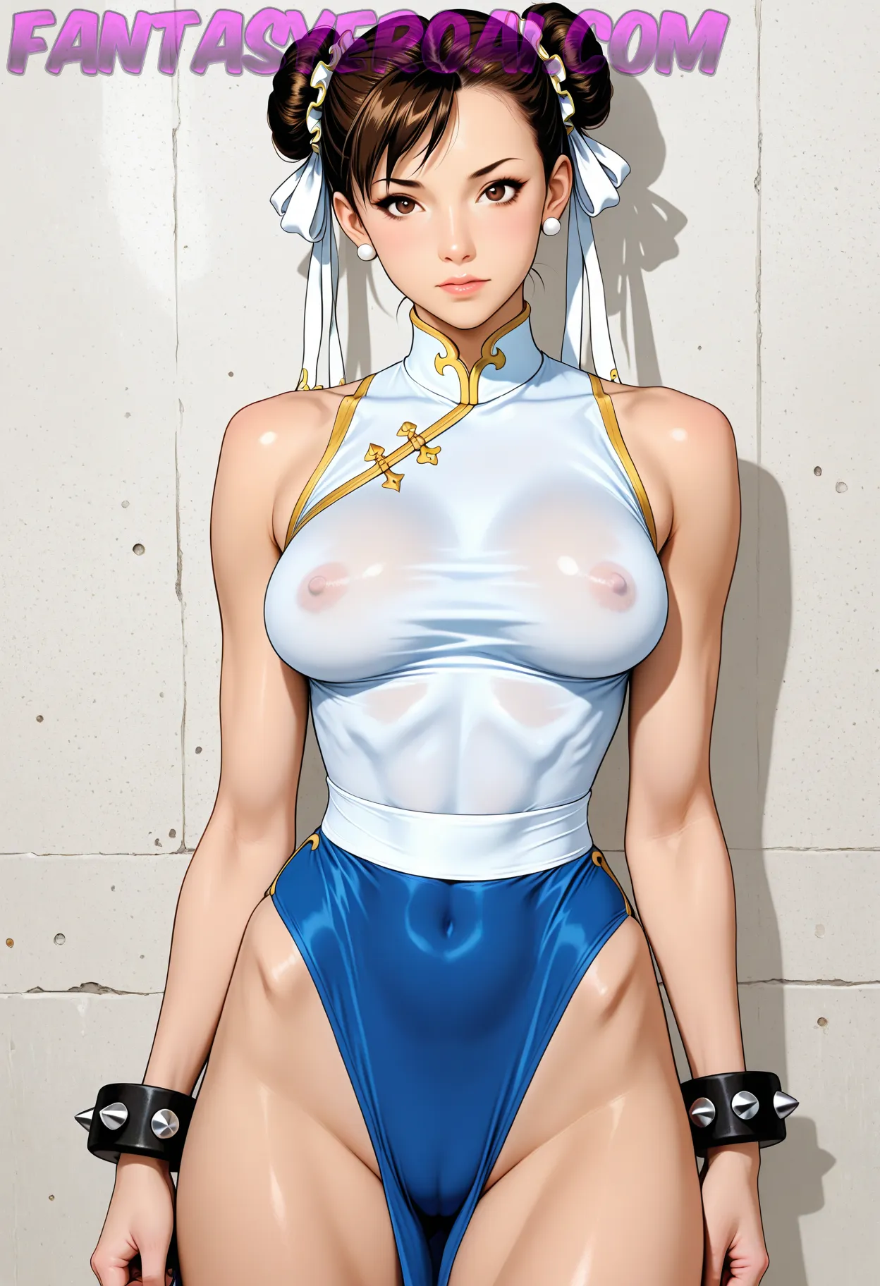 Arte hentai ilustración increíble de Fantastica Novia generado por IA