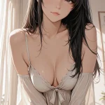 Arte hentai ilustración increíble de Free Anime My Hero Academia Anime Merch Yandere Senpai generado por IA