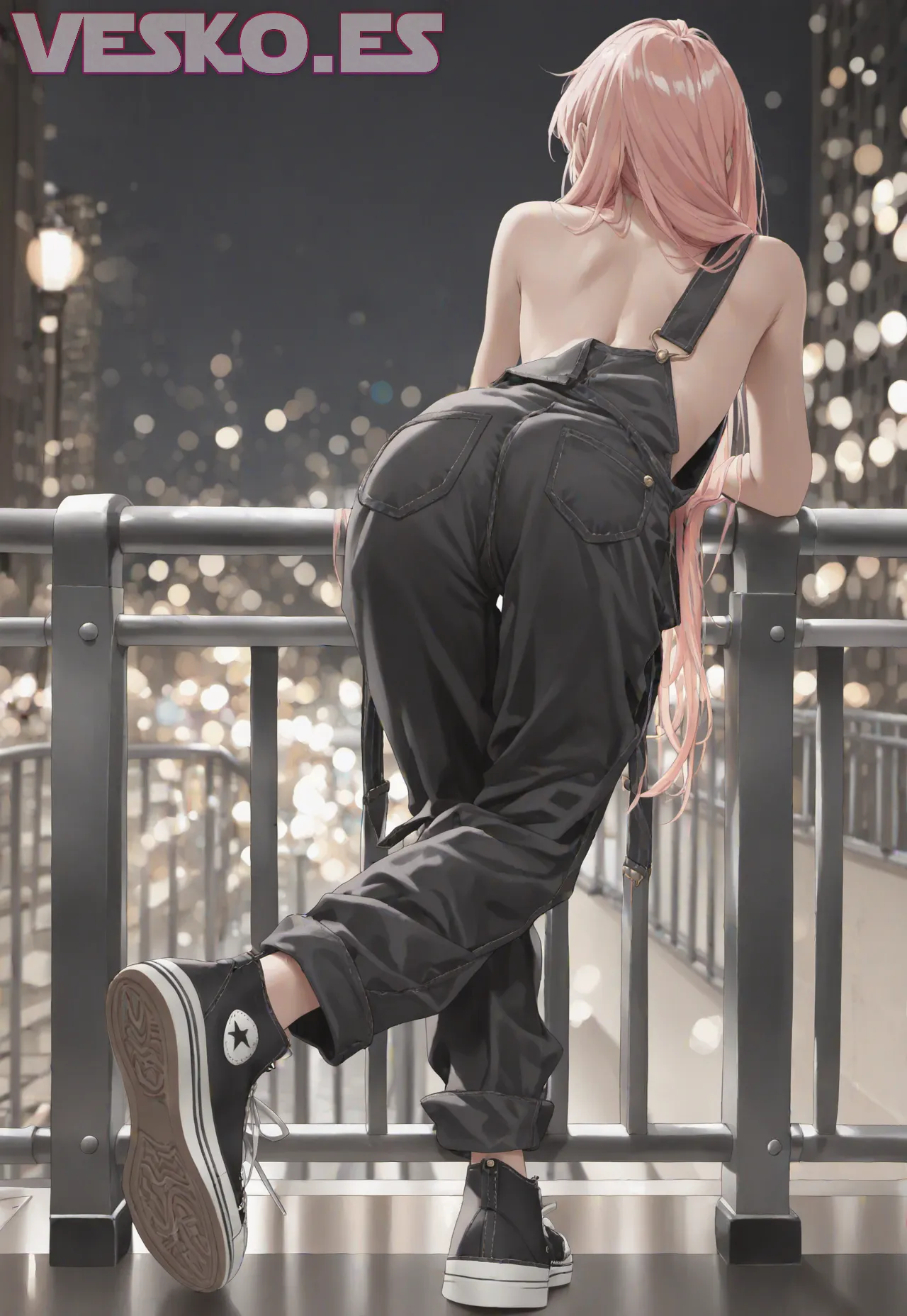 Arte hentai ilustración increíble de Gia La Shay Desnuda Y Esplendida generado por IA
