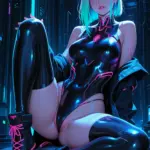 Arte hentai ilustración increíble de Hentai Anime Characters Fan Service Eroge Maid generado por IA