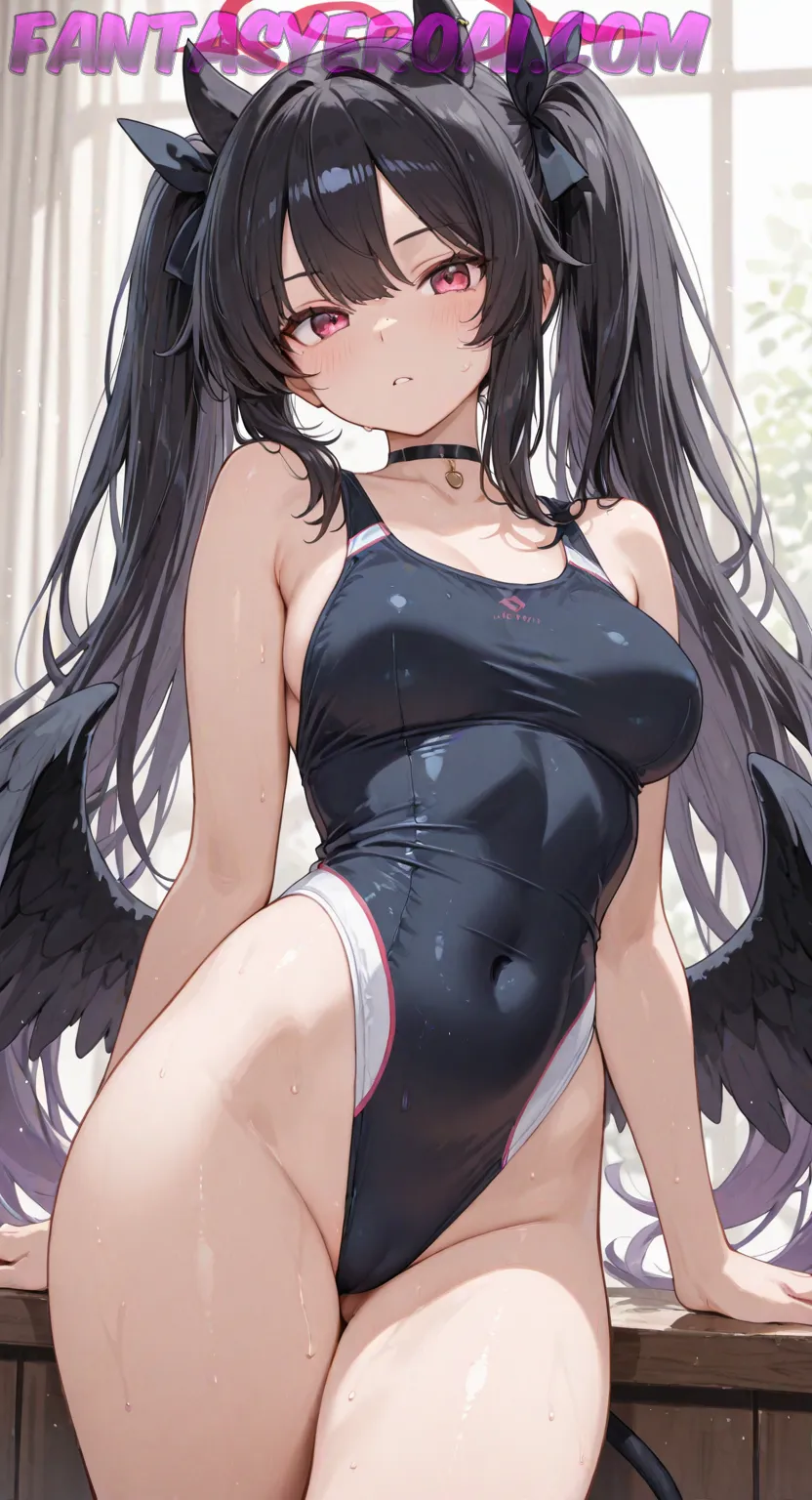 Arte hentai ilustración increíble de Hentai My Hero Academia Best Anime Bishoujo Kemonomimi generado por IA