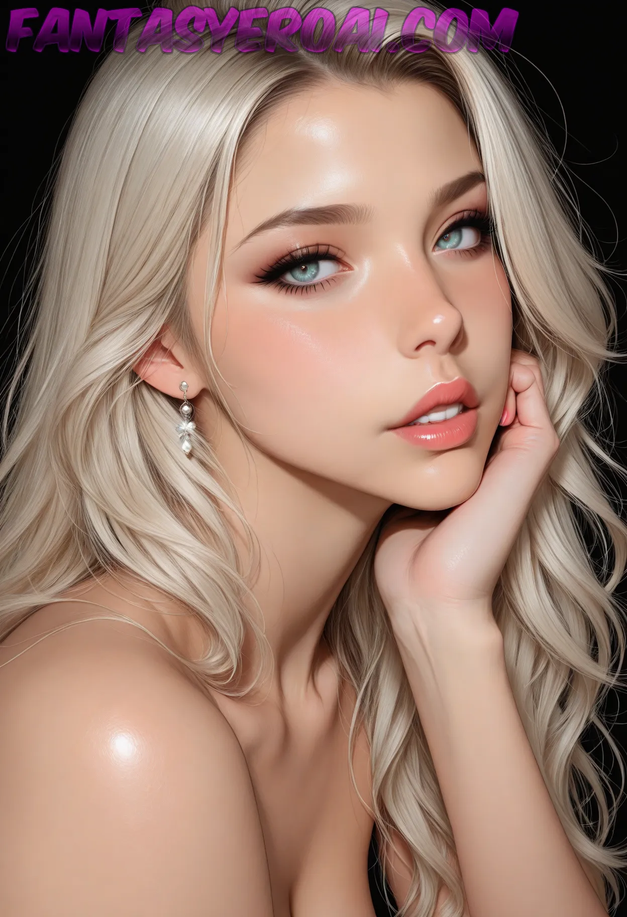 Arte hentai ilustración increíble de Hermosa Aficionada Muy Sexy Posando En Bikini generado por IA