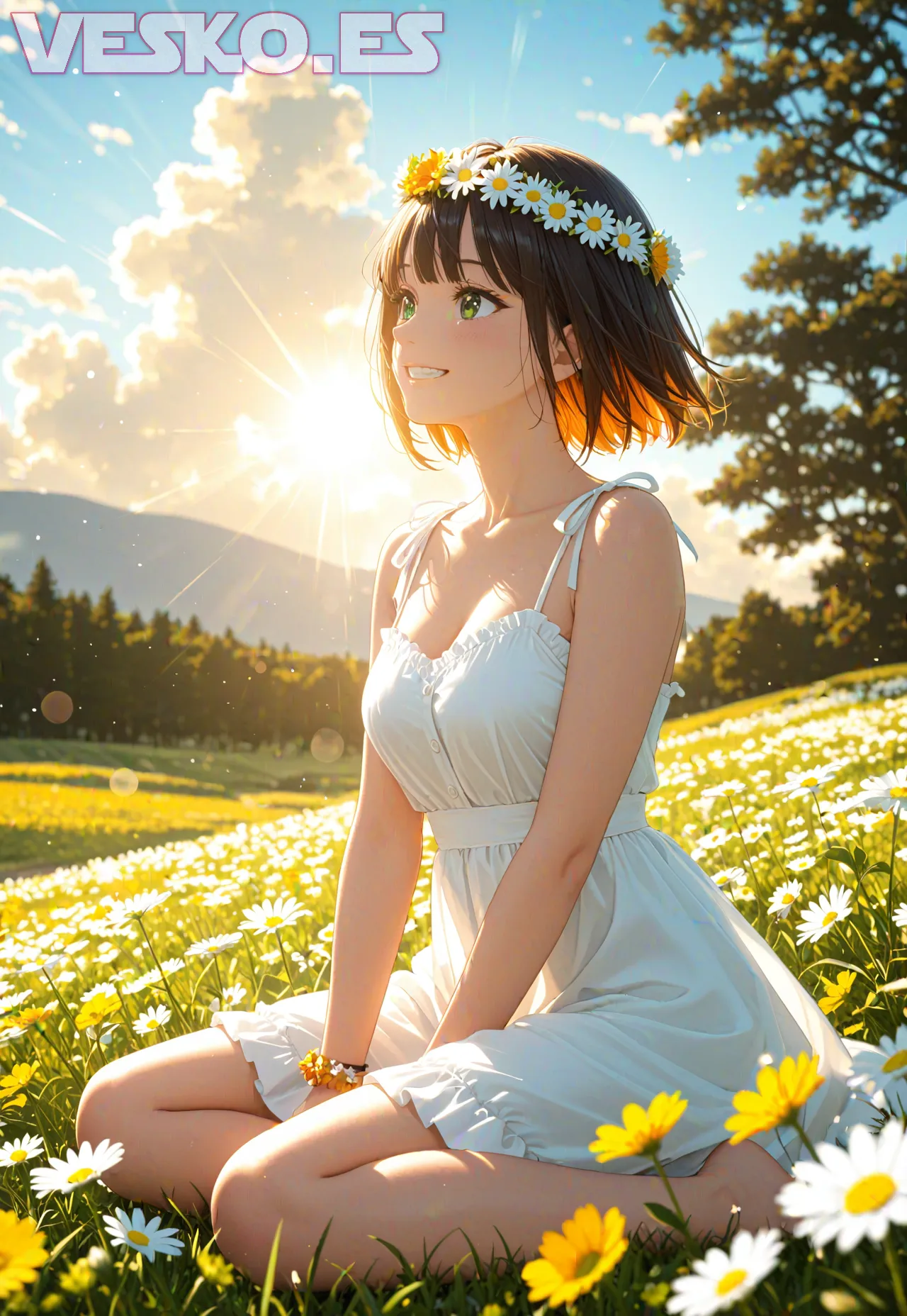 Arte hentai ilustración increíble de Hermosas Adolescentes Desnudas Trece generado por IA
