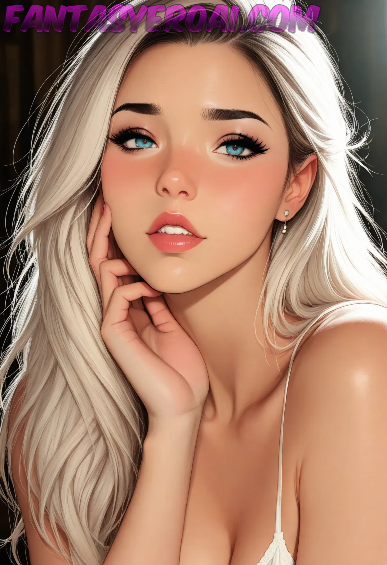 Arte hentai ilustración increíble de Hermosas Anime Del Artista Cait generado por IA