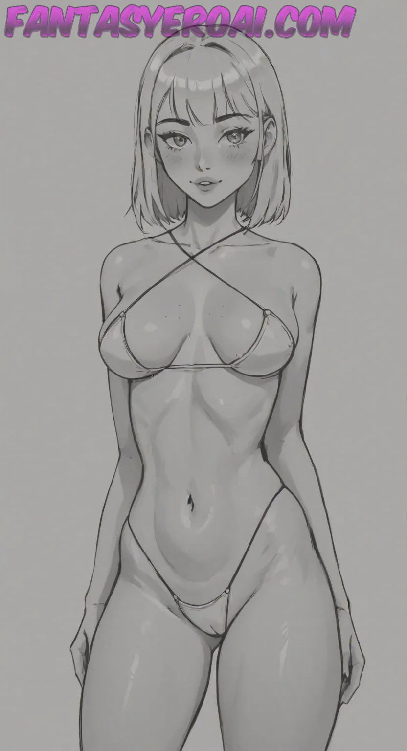 Arte hentai ilustración increíble de Ieva Rainyte Sexy generado por IA