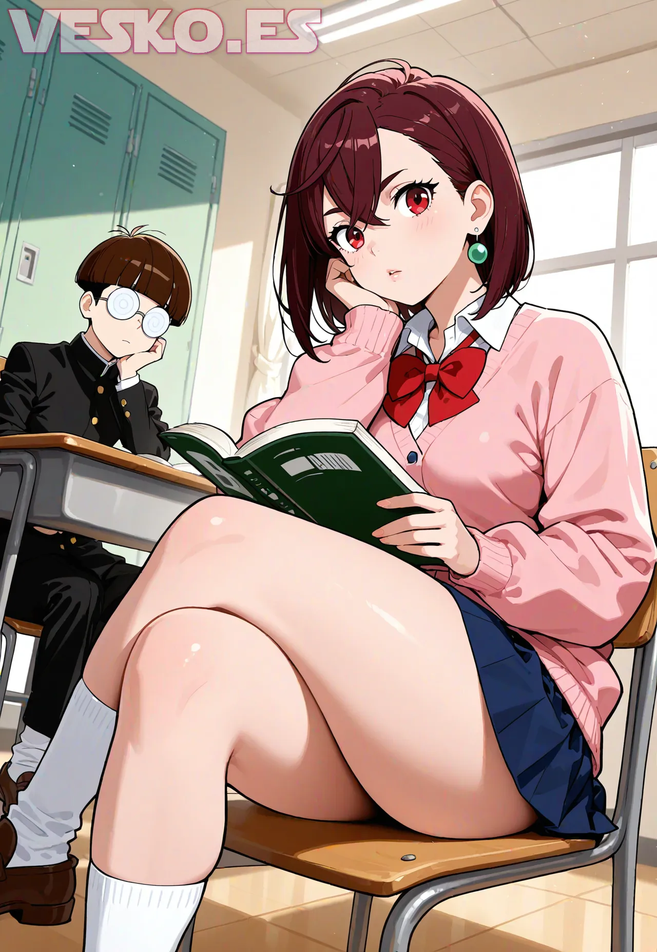 Arte hentai ilustración increíble de Jordynnlynn Desnuda generado por IA