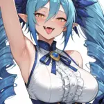 Arte hentai ilustración increíble de Jovencitas Muy Coquetas Y Atrevidas generado por IA