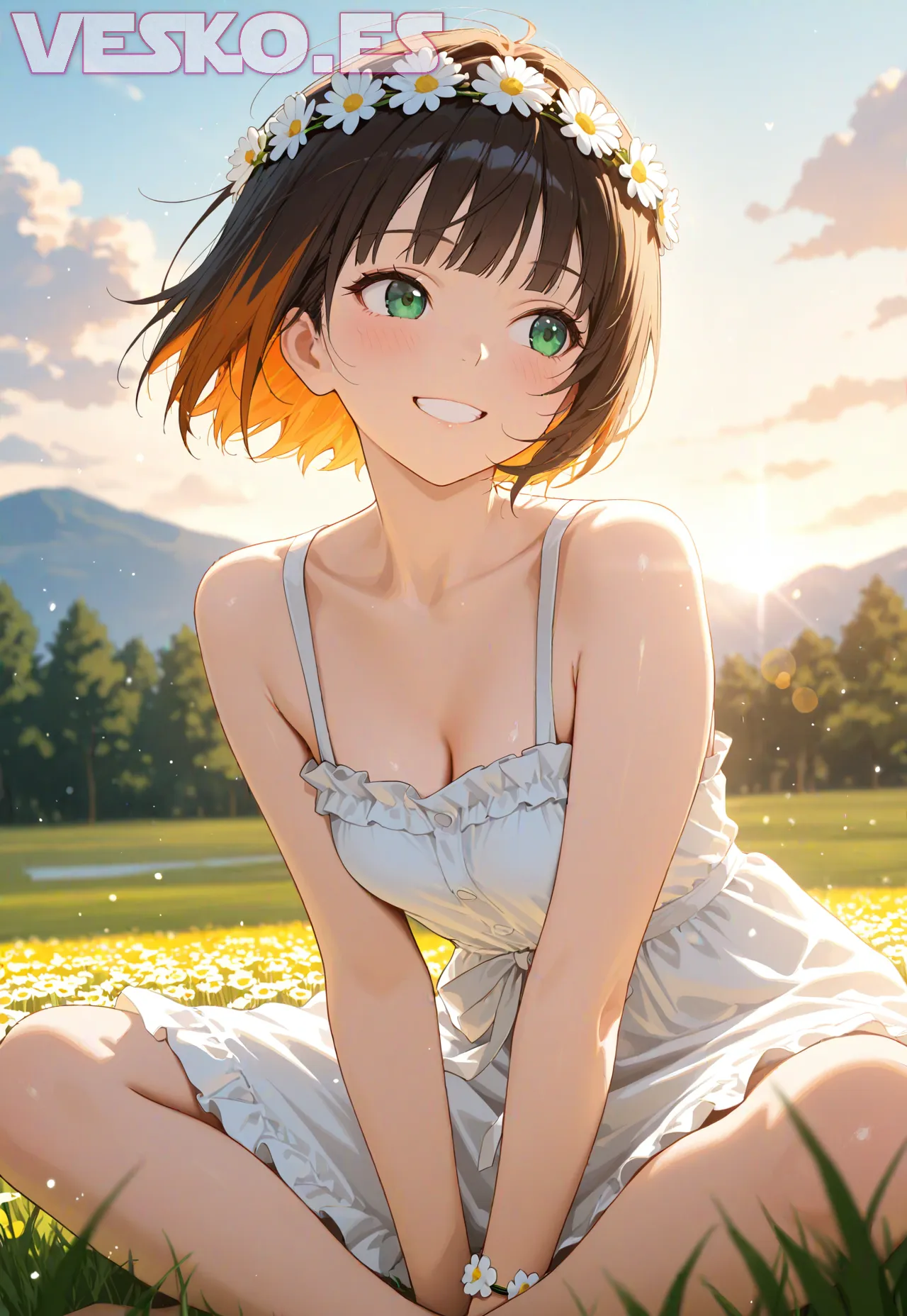 Arte hentai ilustración increíble de Kaiju No 8 Anime Girl Ecchi Bishounen Shoujo Ai generado por IA