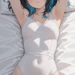 Arte hentai ilustración increíble de La Bella Vecina generado por IA