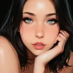 Arte hentai ilustración increíble de Lazarus Netflix Anime Eren Yeager Tokyo Revengers Catgirl generado por IA