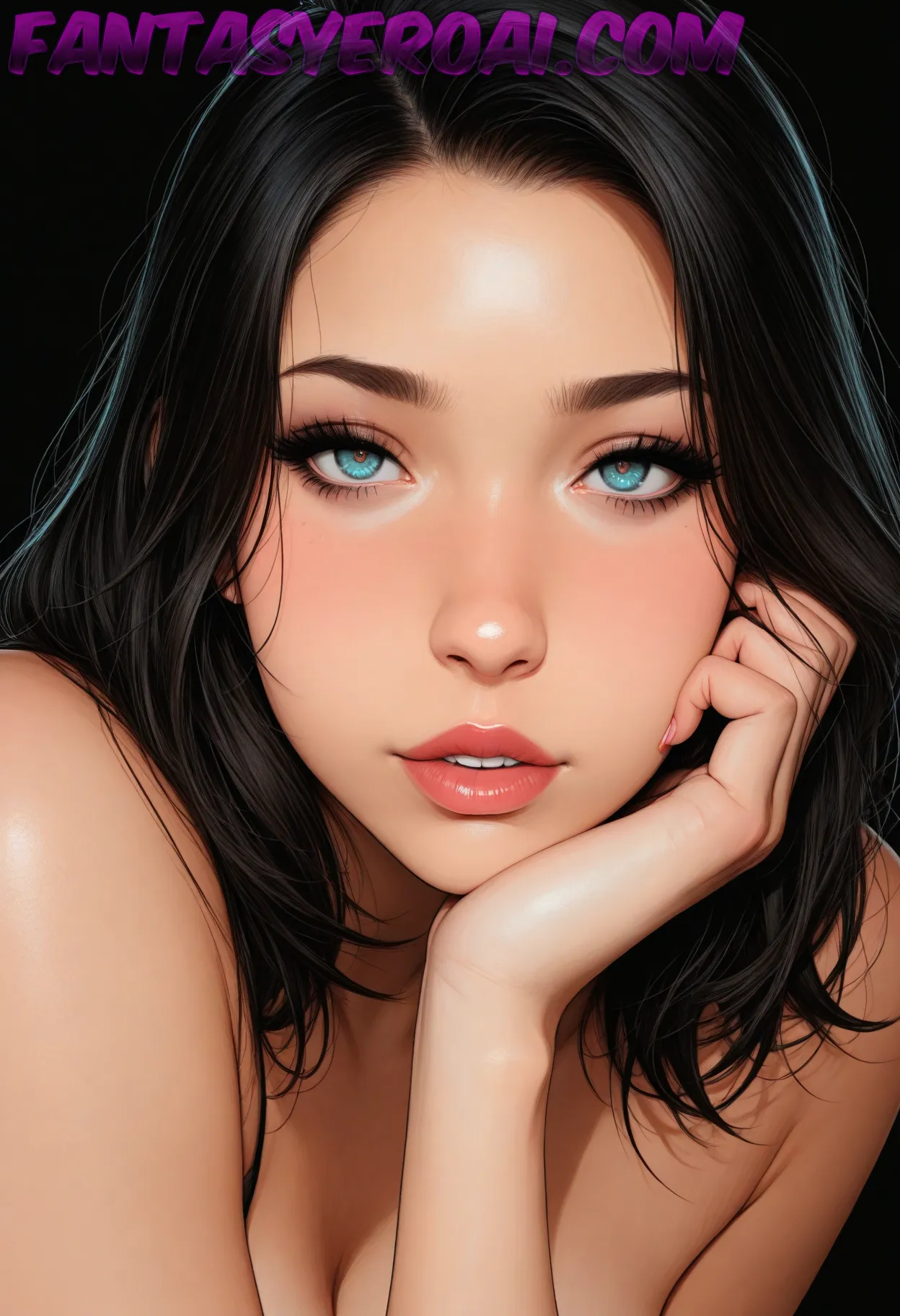 Arte hentai ilustración increíble de Lazarus Netflix Anime Eren Yeager Tokyo Revengers Catgirl generado por IA