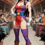 Arte hentai ilustración increíble de Maria Fernanda Desnuda generado por IA