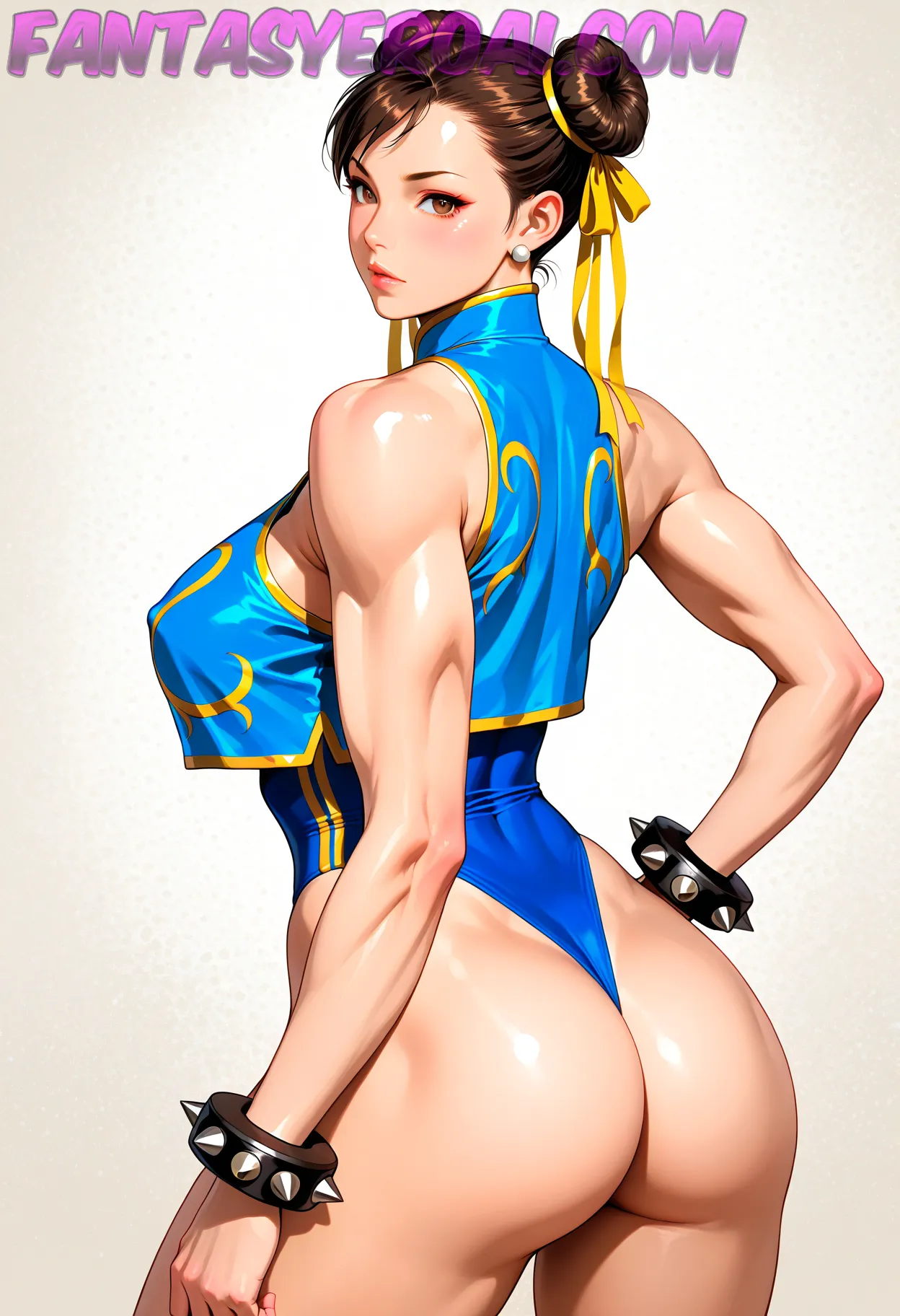 Arte hentai ilustración increíble de Mashle My Hero Academia Hunter X Hunter Anime Music Funimation generado por IA