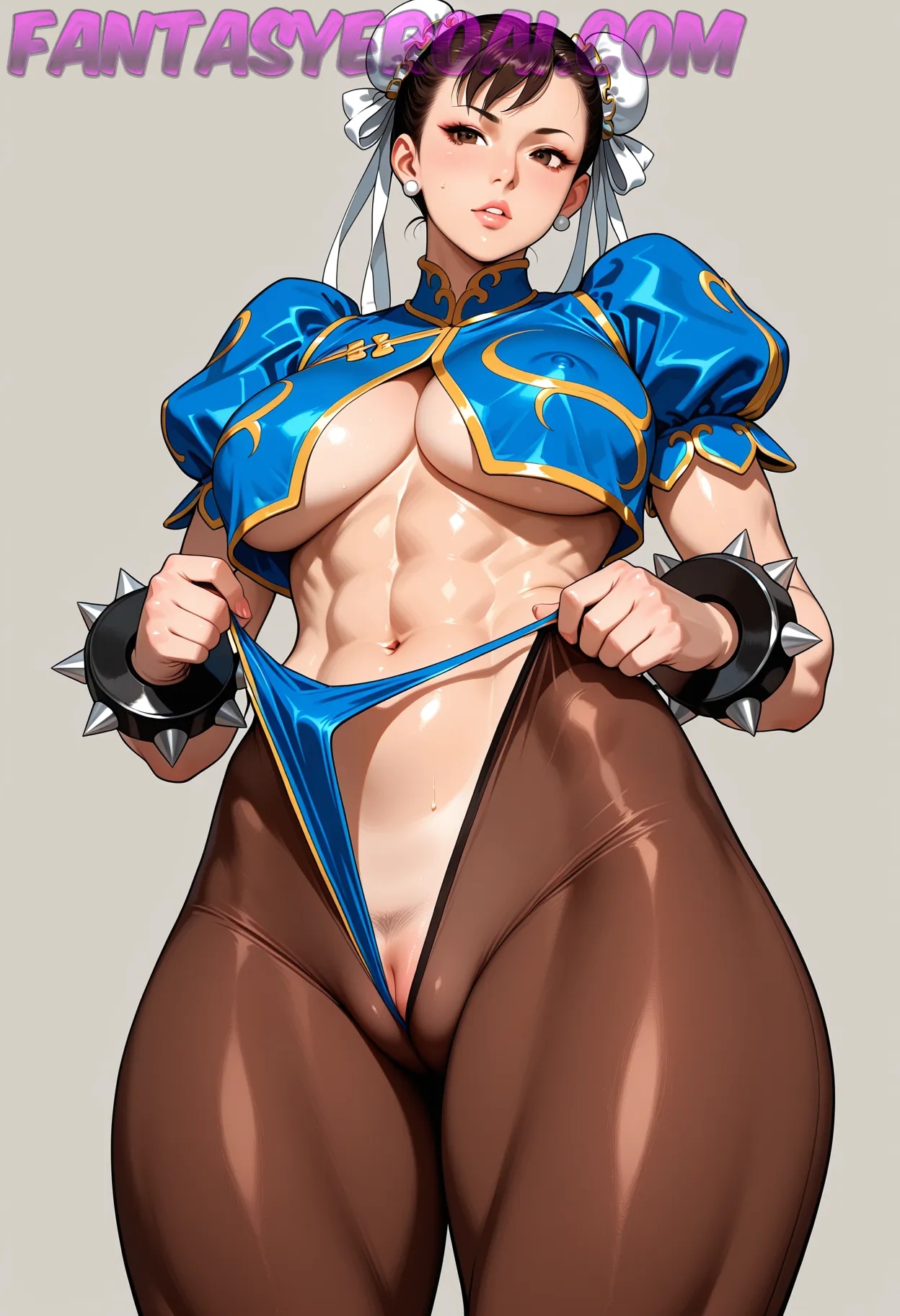 Arte hentai ilustración increíble de Milena Big Tits generado por IA