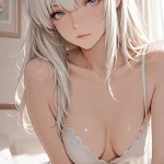 Arte hentai ilustración increíble de Miriam Kunkelova Beauty Nak generado por IA
