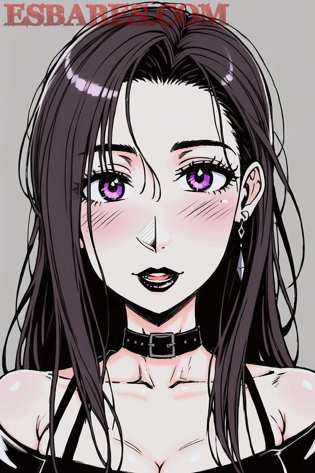 Arte hentai ilustración increíble de Morenita Latina En Lenceria Blanca generado por IA