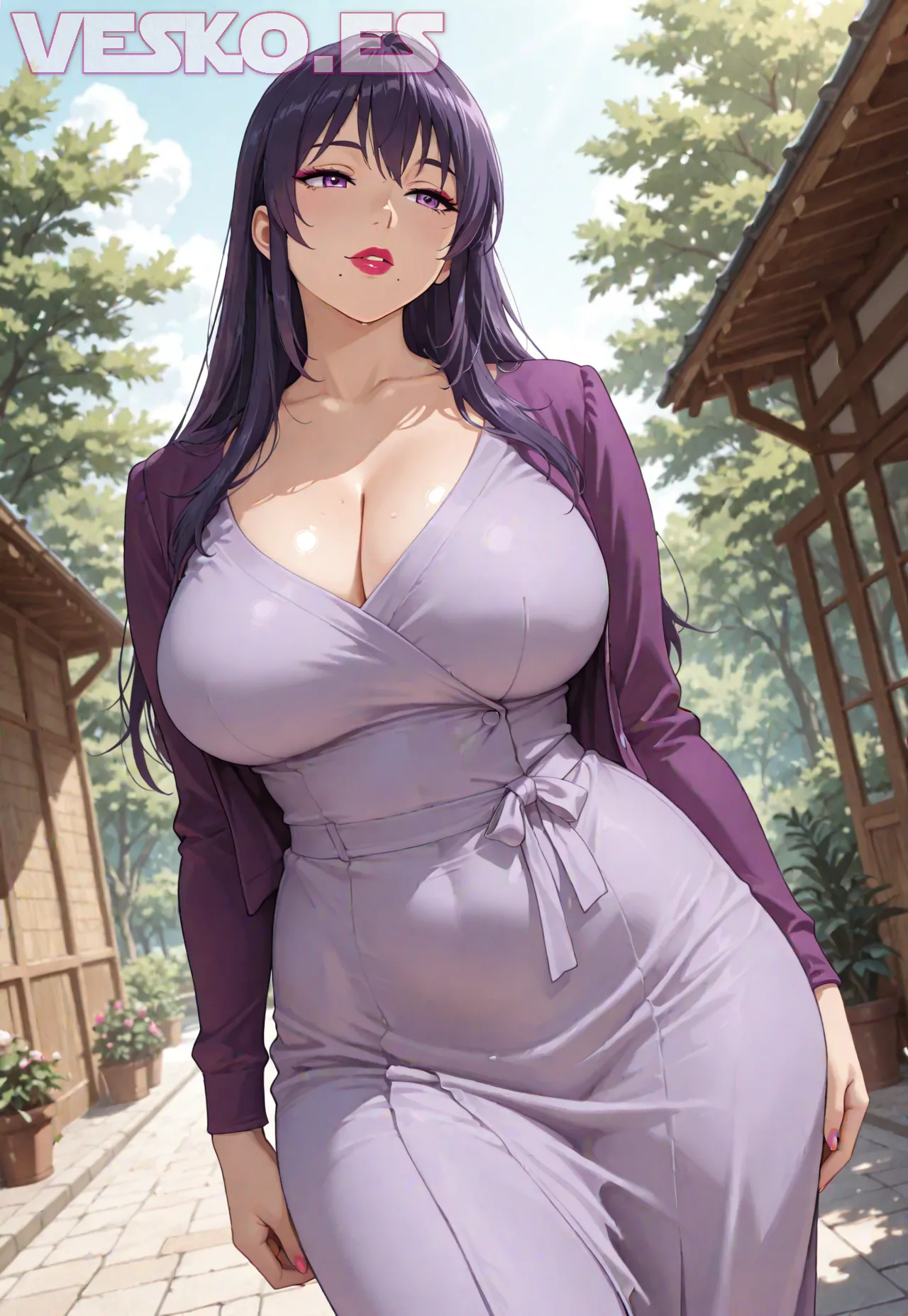 Arte hentai ilustración increíble de My Hero Academia Shonen Anime 2025 Fan Service Tsundere generado por IA