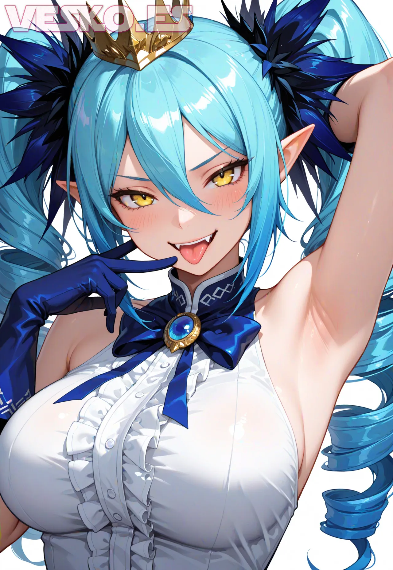 Arte hentai ilustración increíble de Naked Ass Teens generado por IA