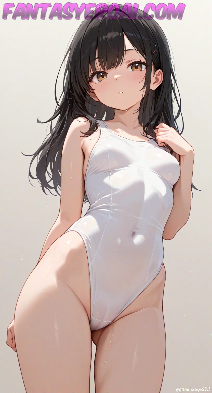 Arte hentai ilustración increíble de Naked Beauty generado por IA
