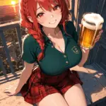 Arte hentai ilustración increíble de Naturally Gorgeous Amateurs Baring It All For The World To See generado por IA