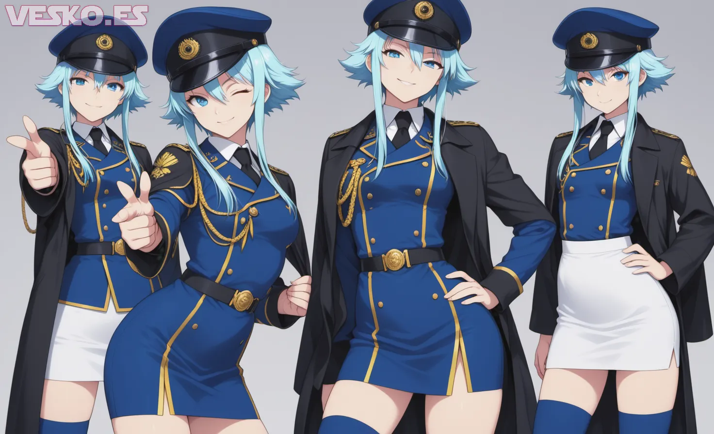 Arte hentai ilustración increíble de New Anime Anime Merch Kawaii Yuri Fan Service generado por IA