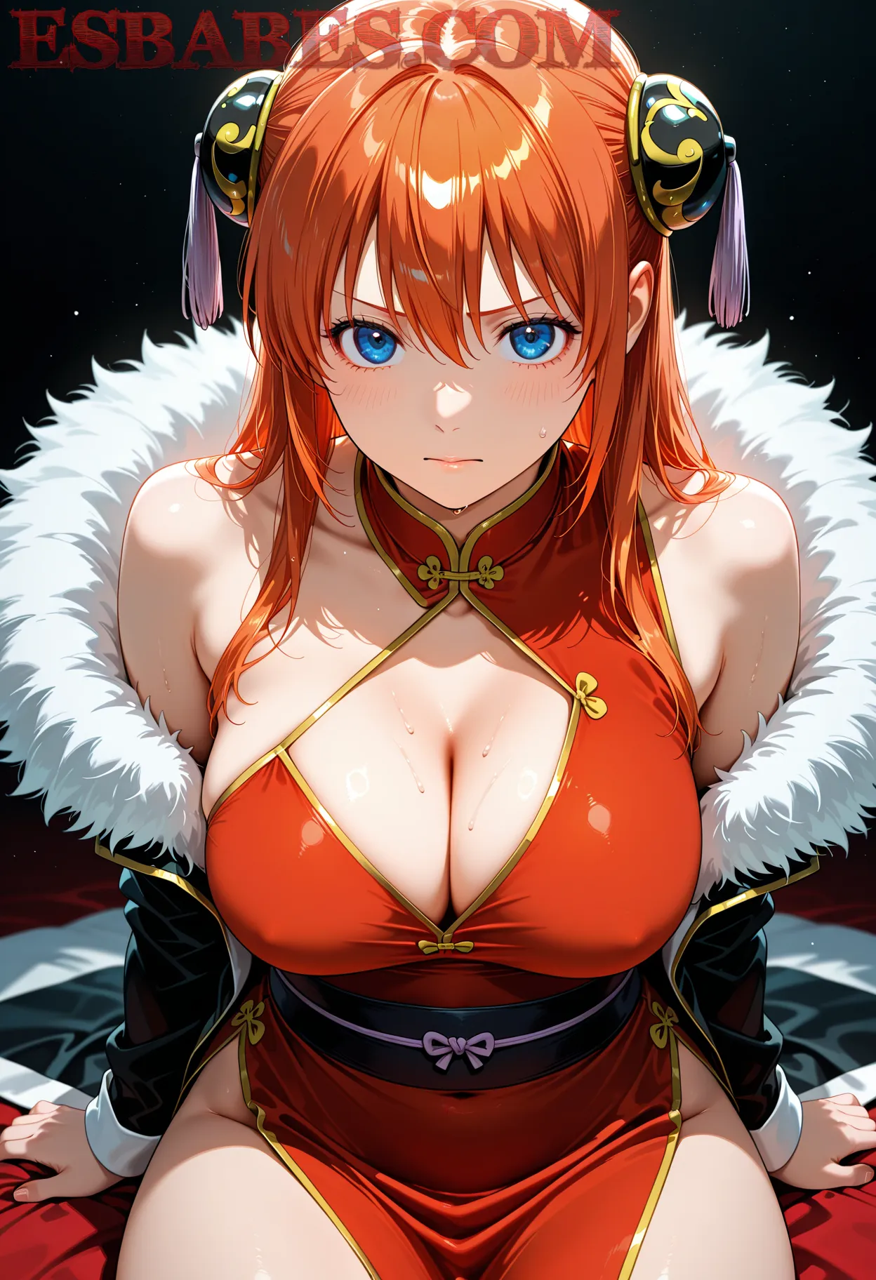 Arte hentai ilustración increíble de Nude Hot Babes generado por IA