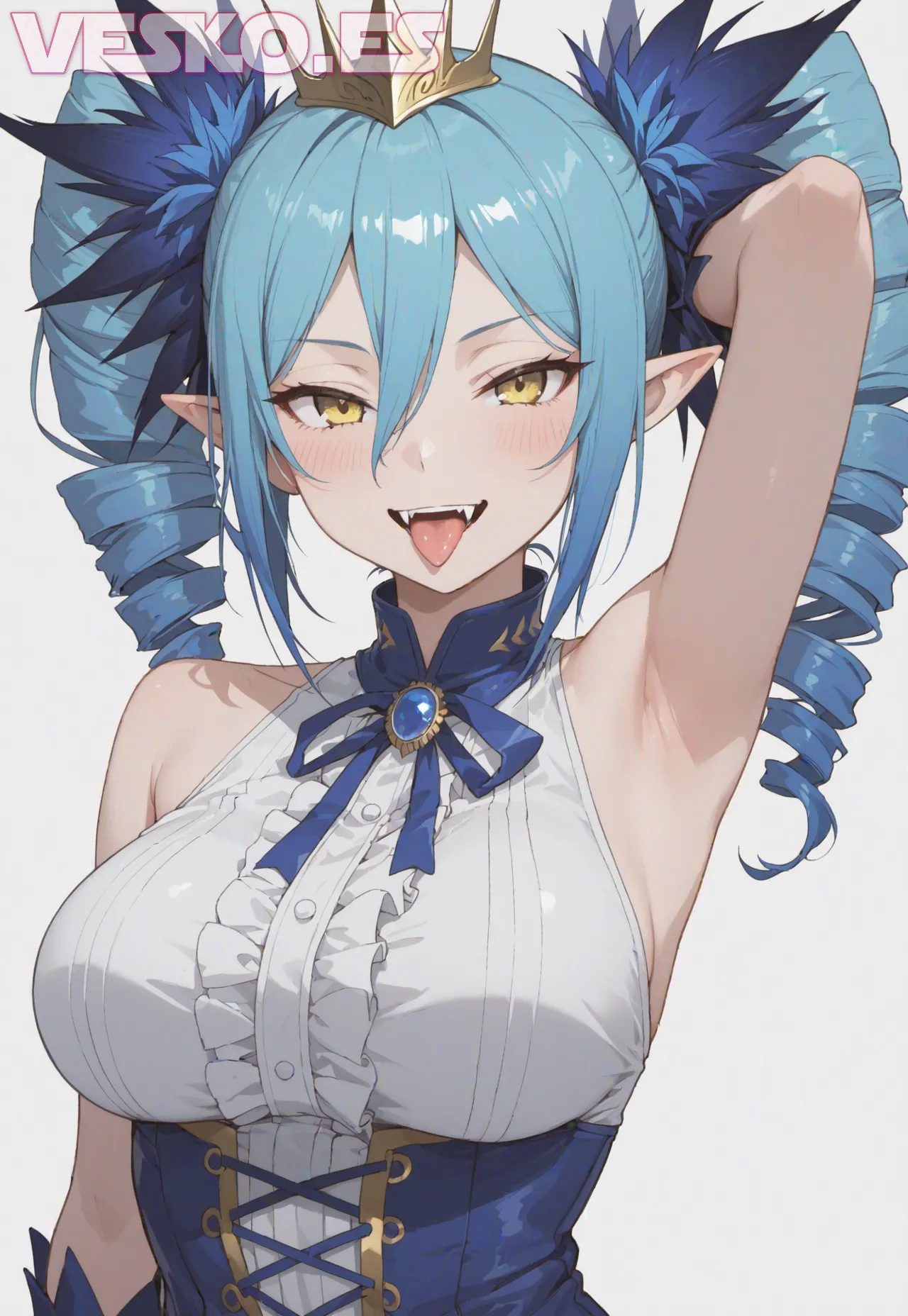 Arte hentai ilustración increíble de One Piece Anime Movies Yuri Eroge Maid generado por IA