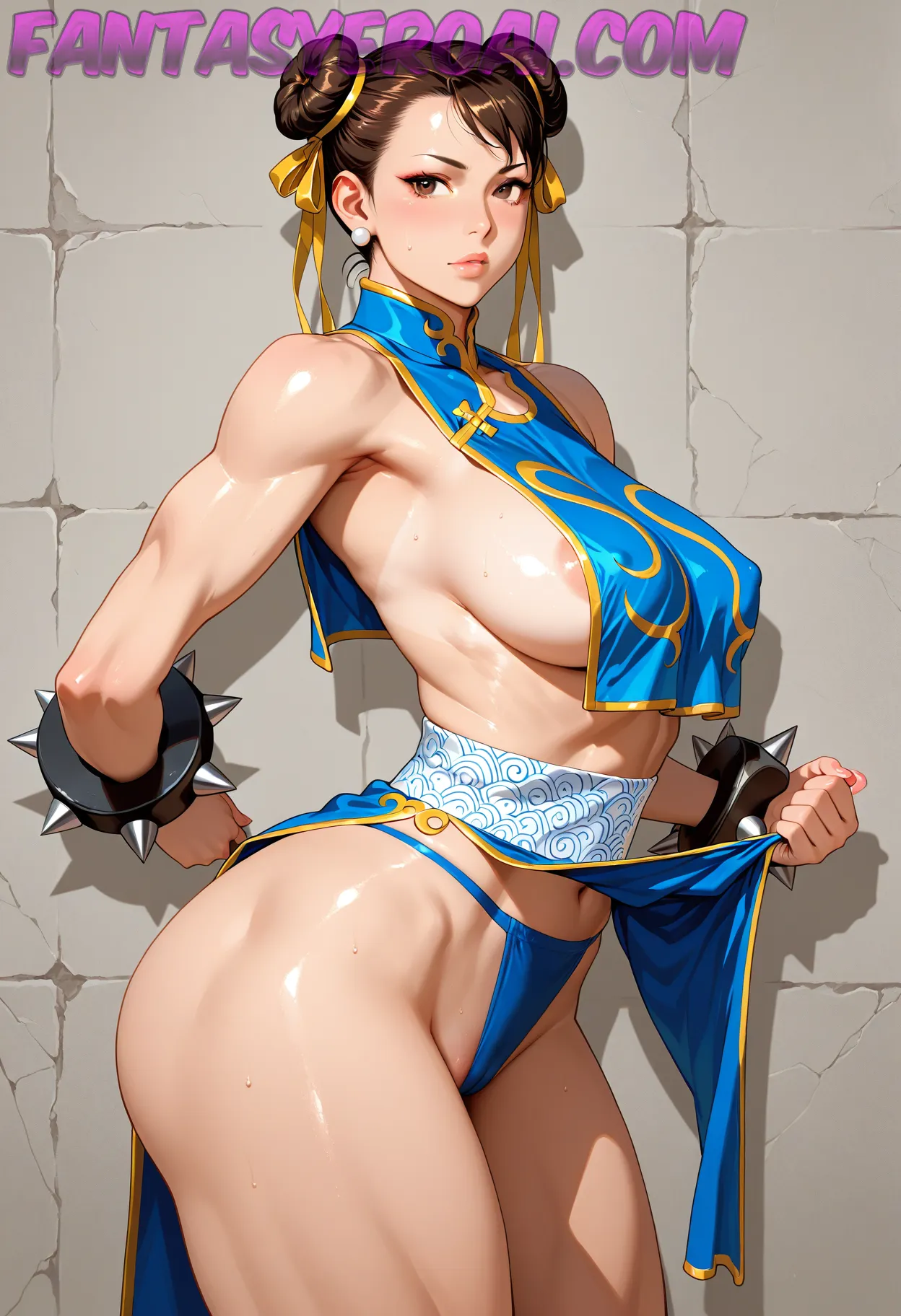 Arte hentai ilustración increíble de One Piece Attack On Titan Anime Games Fan Service Shotacon generado por IA