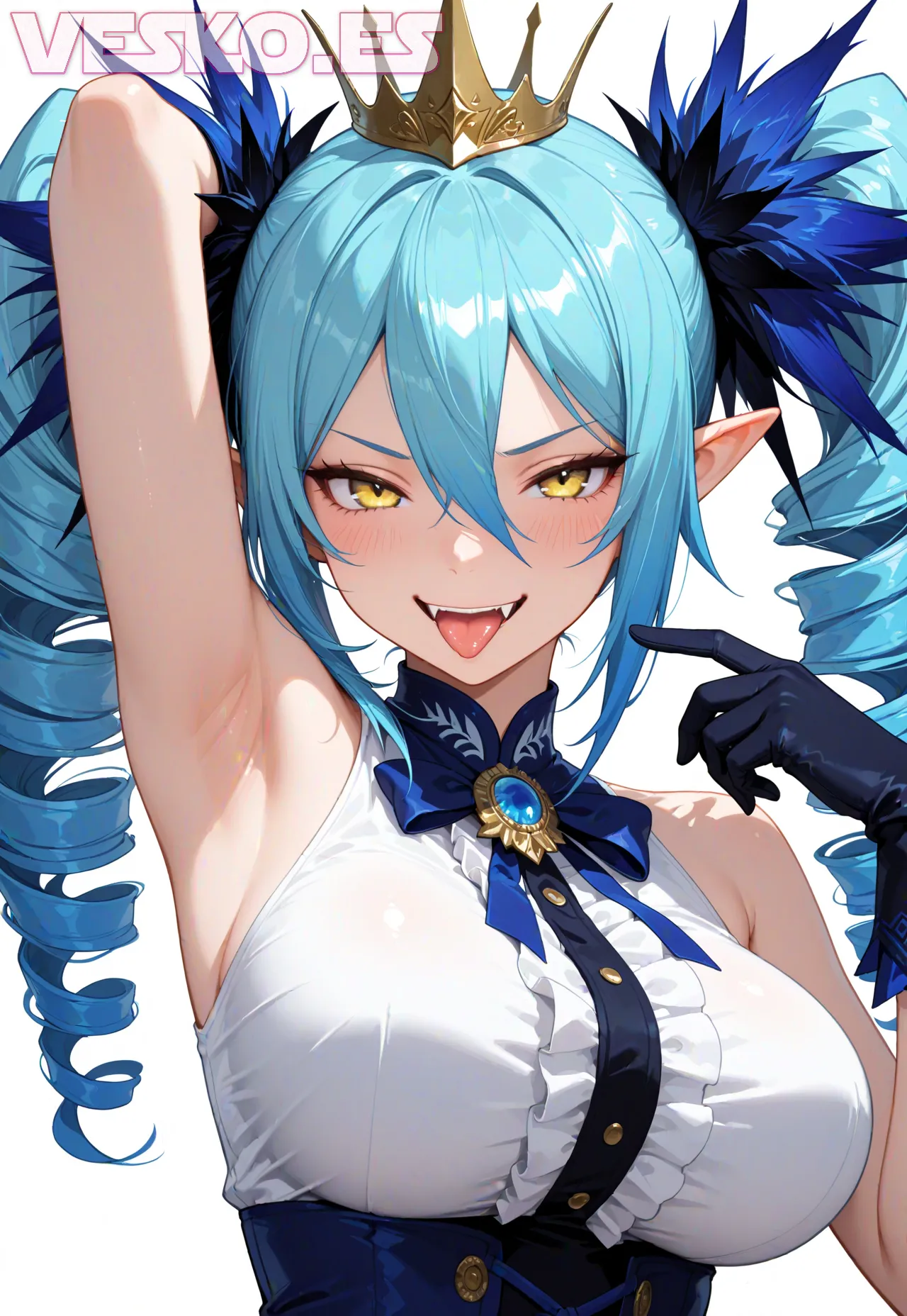Arte hentai ilustración increíble de Oshi No Ko Frieren Anime 2025 Tokyo Revengers Harem generado por IA