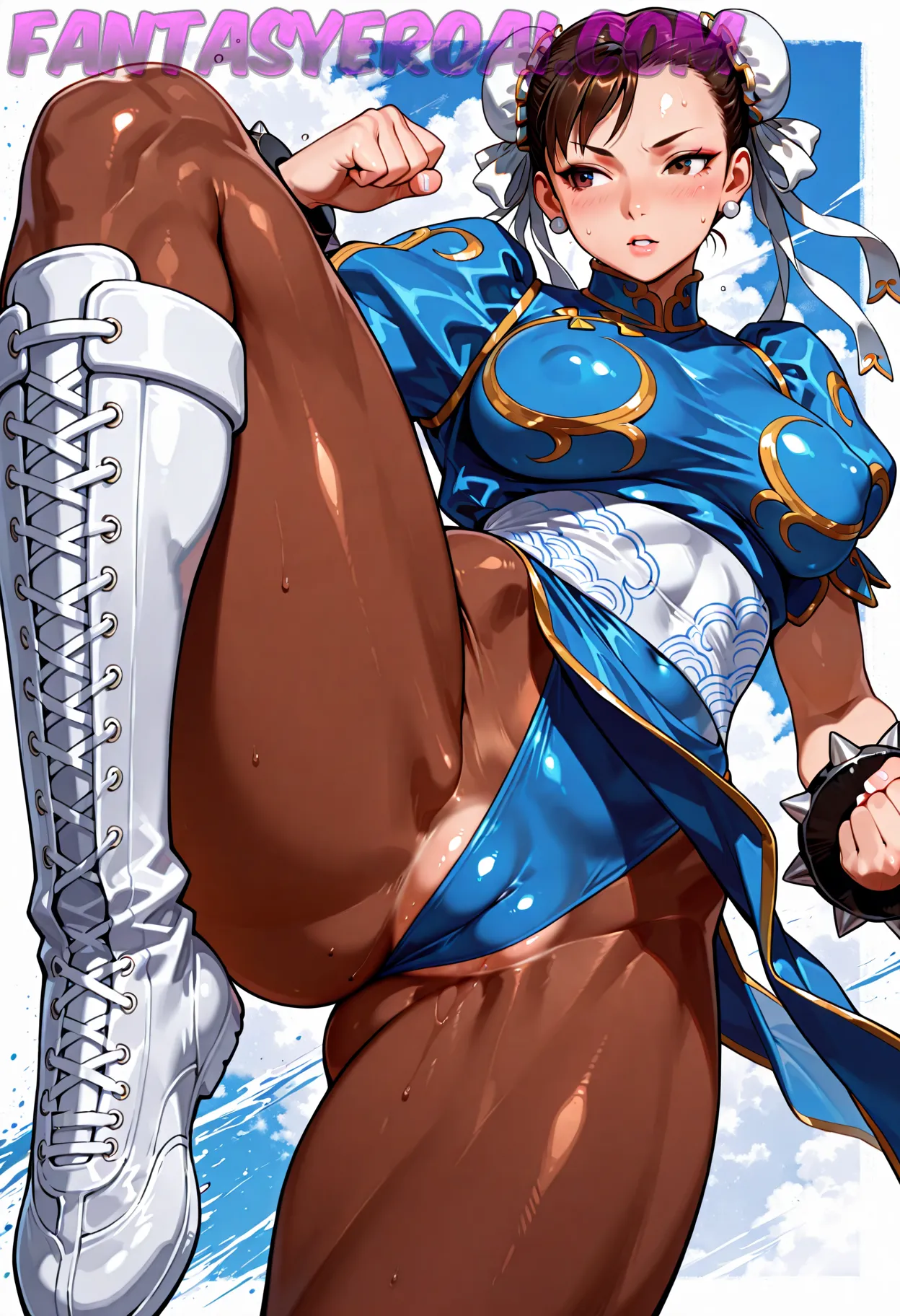 Arte hentai ilustración increíble de Oshi No Ko Hidive Anime Expo Seinen Eroge generado por IA