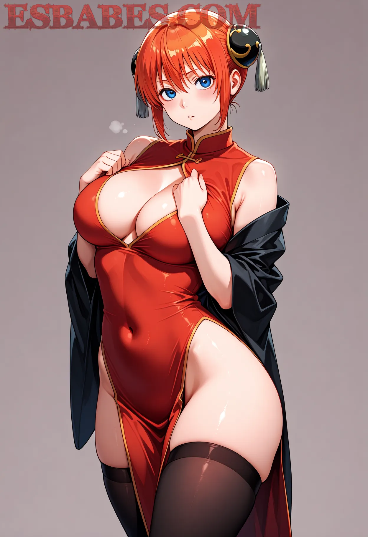 Arte hentai ilustración increíble de Putita Pelirroja Bien Caliente generado por IA