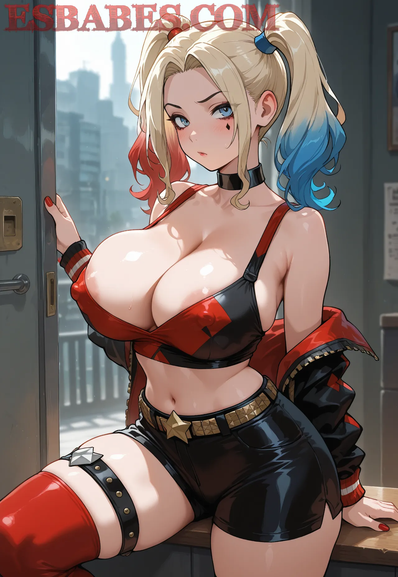 Arte hentai ilustración increíble de Sexo Interplanetario generado por IA