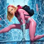 Arte hentai ilustración increíble de Solo Leveling Anime Online Tsundere Anime Ero Erotic generado por IA