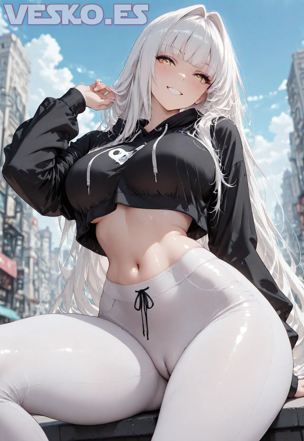 Arte hentai ilustración increíble de Spencer Scott Naked generado por IA
