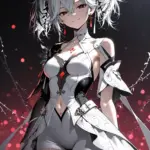 Arte hentai ilustración increíble de Spy X Family Crunchyroll Luffy Yuri Maid generado por IA