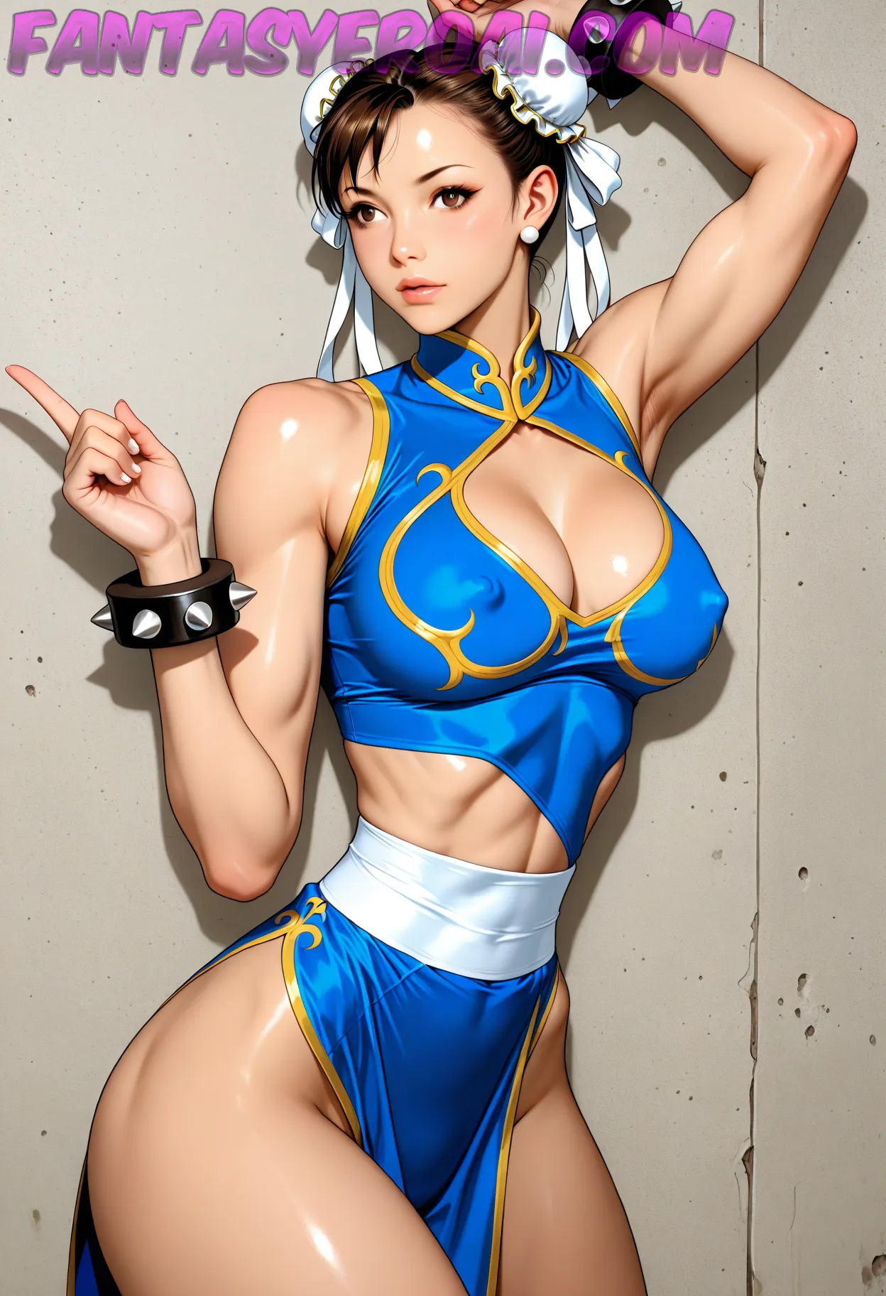 Arte hentai ilustración increíble de Spy X Family Naruto Seinen Eren Yeager Catgirl generado por IA