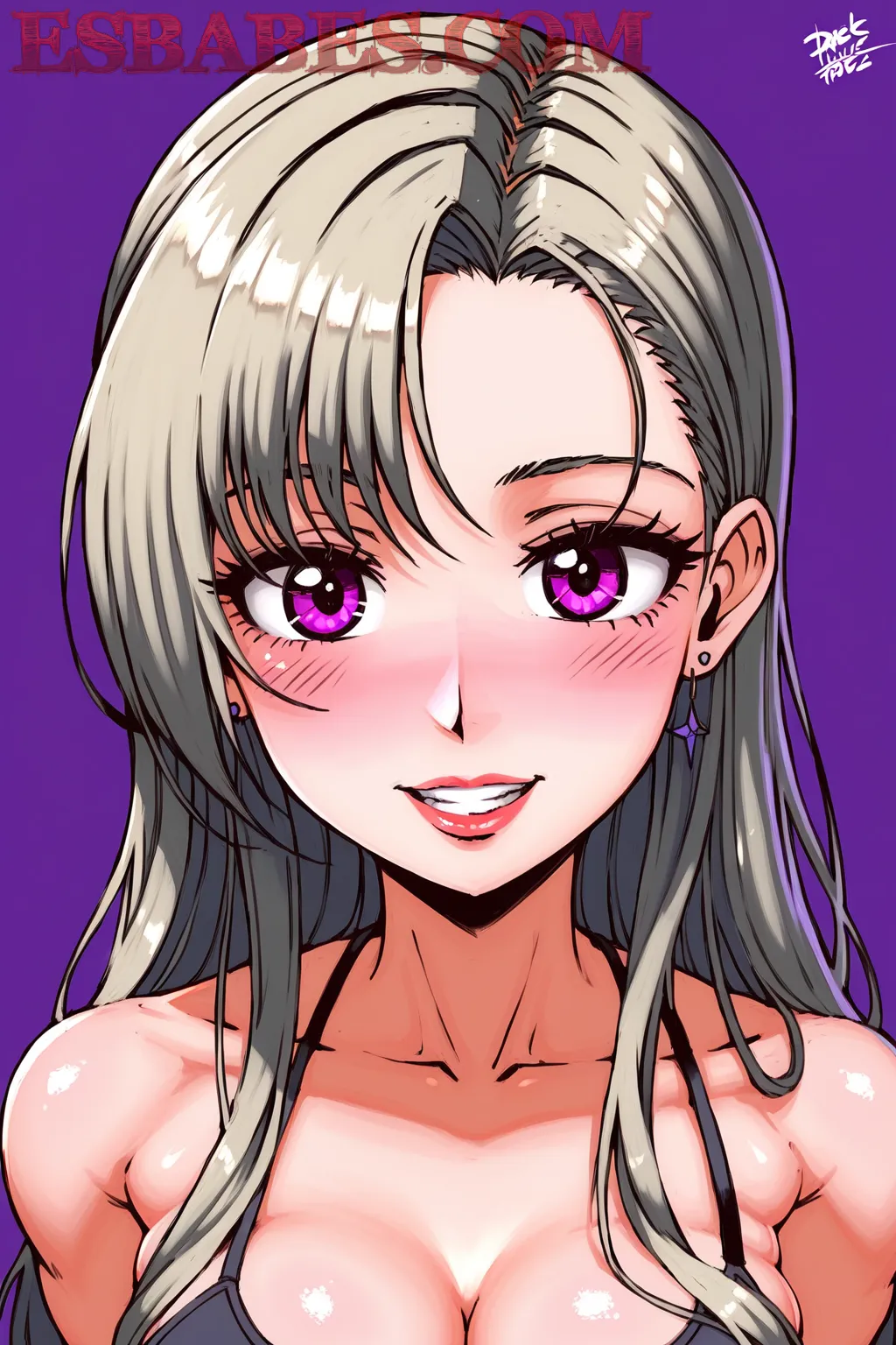 Arte hentai ilustración increíble de Ucranianas Sexy Y Desnudas generado por IA