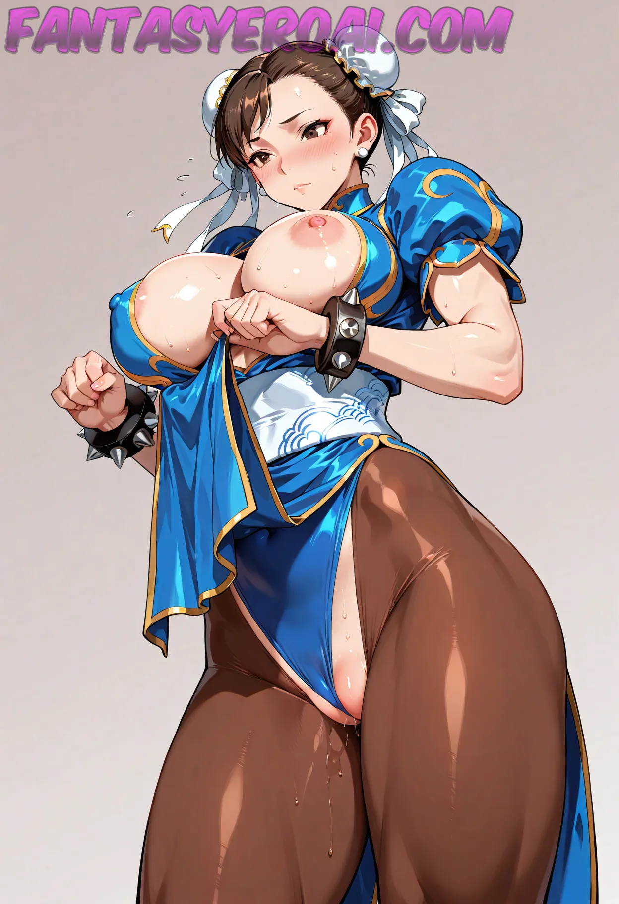 Arte hentai ilustración increíble de Variado De Mujeres Desnudas Del Dia Siete generado por IA