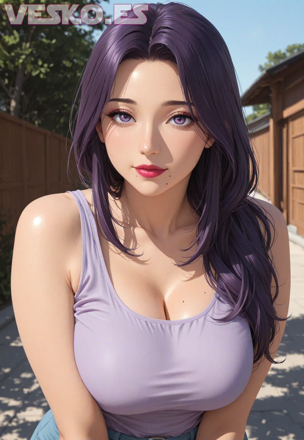 Arte hentai ilustración increíble de Wallpapers De Calientes Chicas Desnudas generado por IA
