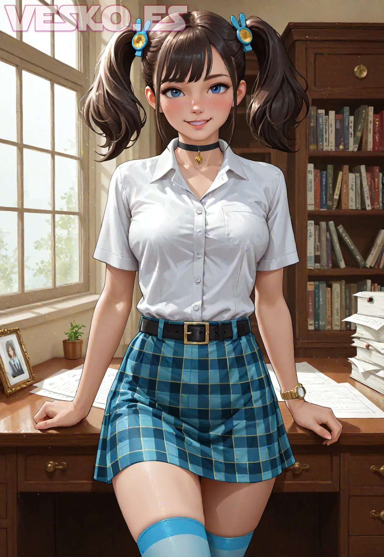 Arte hentai ilustración increíble de Watch Anime Hunter X Hunter Samurai Champloo Anime Streaming Kawaii generado por IA