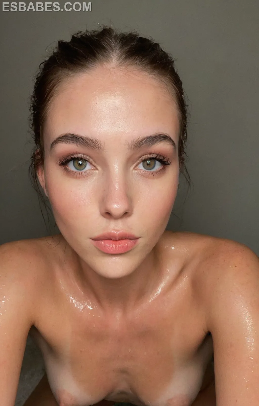 Desnuda Belleza De La Novia Caliente - Imagen hiperrealista generada con IA, detalle fotográfico