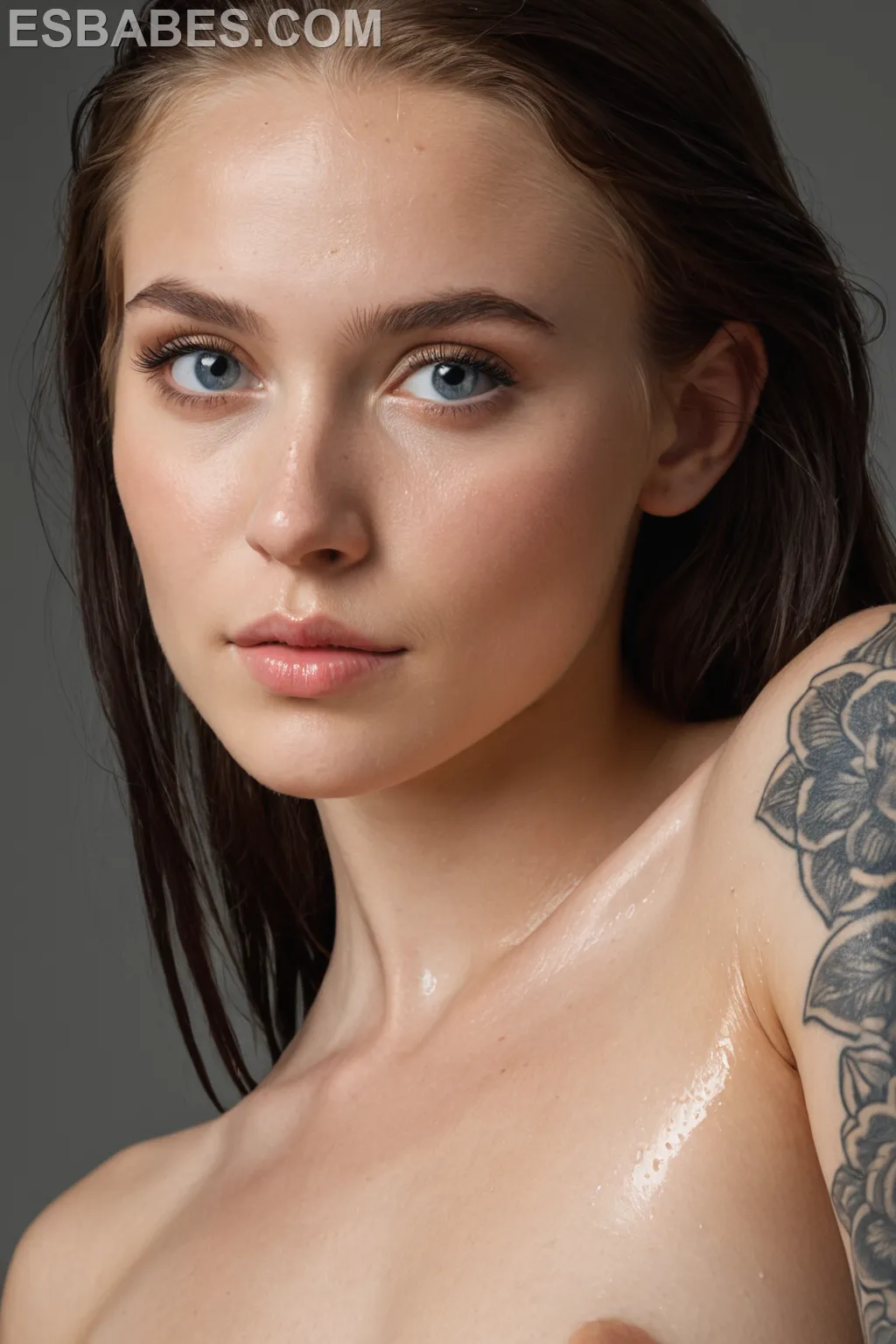 Estupendas Chicas Con Sexy Tatuajes - Imagen hiperrealista generada con IA, detalle fotográfico