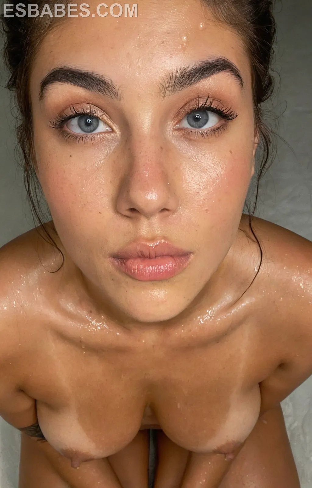 Las Modelos Mas Sexy De Esbabes - Imagen hiperrealista generada con IA, detalle fotográfico
