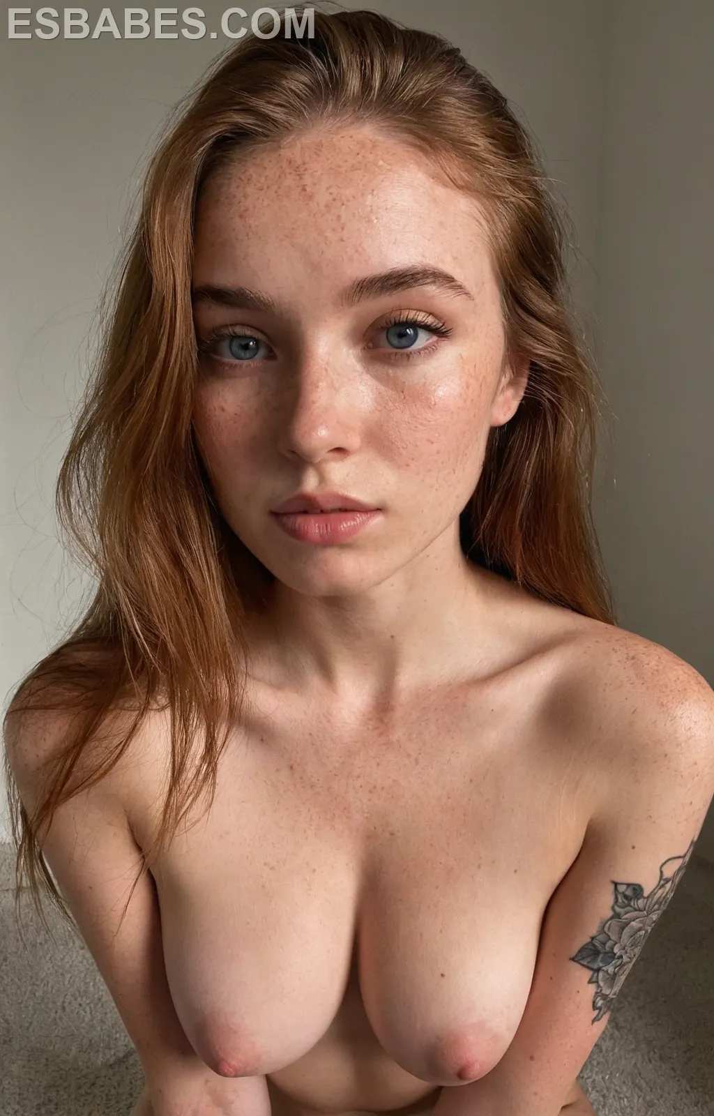 Naked Hairy Pussy - Imagen hiperrealista generada con IA, detalle fotográfico