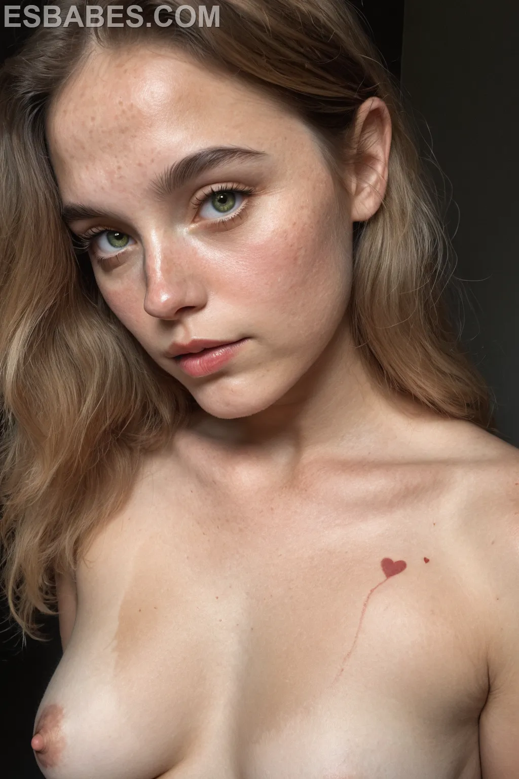 Nude Sexy Group Girls - Imagen hiperrealista generada con IA, detalle fotográfico