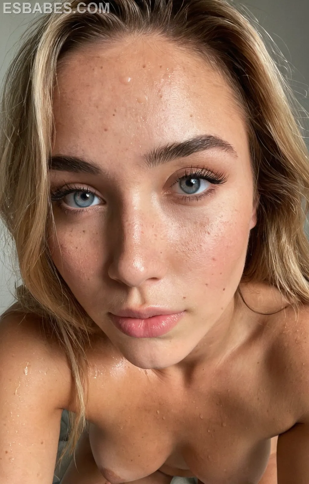 Nude Wallpapers - Imagen hiperrealista generada con IA, detalle fotográfico