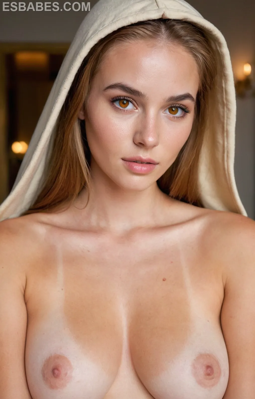 Hermosa Modelos Sensuales - Imagen hiperrealista generada con IA, detalle fotográfico