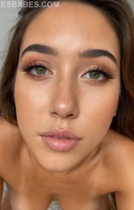 Olivia Casta Presume De Tetas Desnudas - Imagen IA hiperrealista